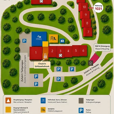 아파트 Familienauszeit Indoorpool, Sauna, Optional Vielpass Karte, Netflix, Disney, Inkl Bettwaesche Handtuecher Reinigung , 150 Mbit Internet